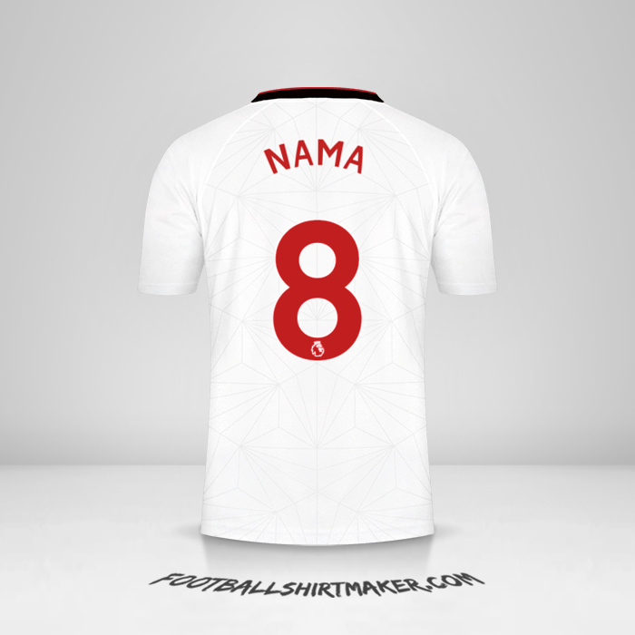 Jersey Southampton FC 2022/2023 -  nama - 8