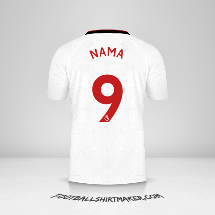 Jersey Southampton FC 2022/2023 -  nama - 9