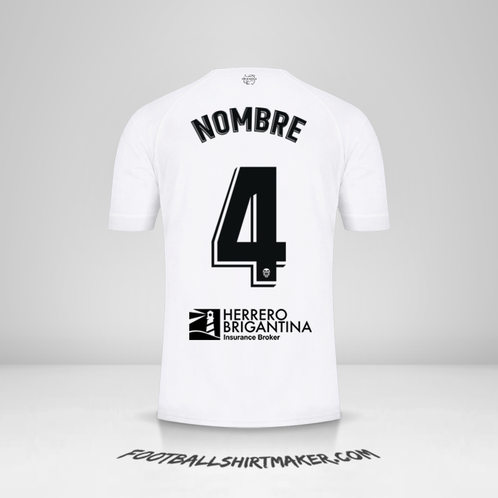 Jersey Valencia CF 2022/2023 -  nombre - 4