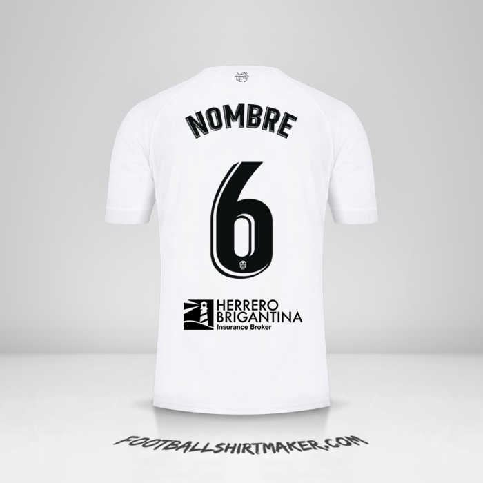 Jersey Valencia CF 2022/2023 -  nombre - 6