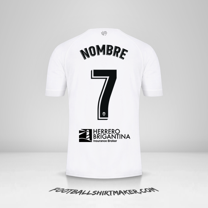 Camiseta Valencia CF 2022/2023 -  nombre - 7