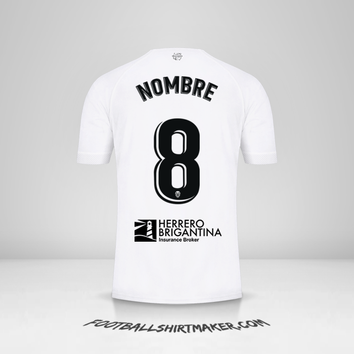Jersey Valencia CF 2022/2023 -  nombre - 8