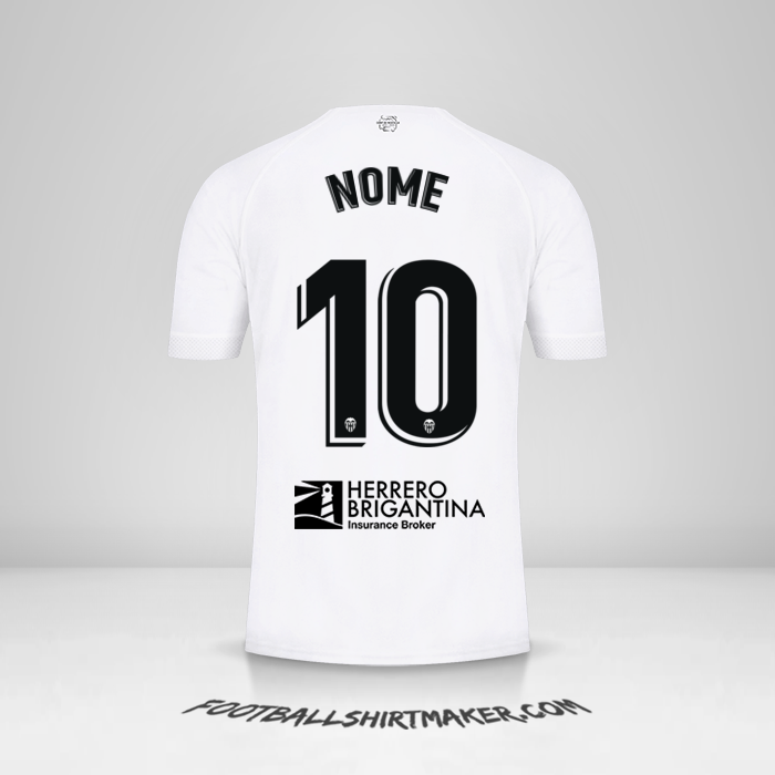 Camisola Valencia CF 2022/2023 -  nome - 10