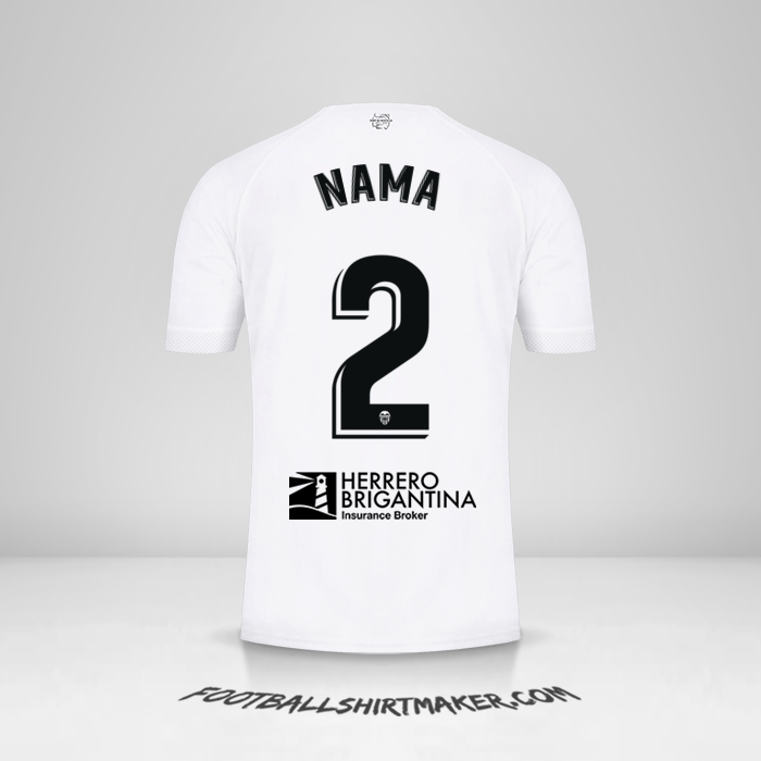Jersey Valencia CF 2022/2023 -  nama - 2