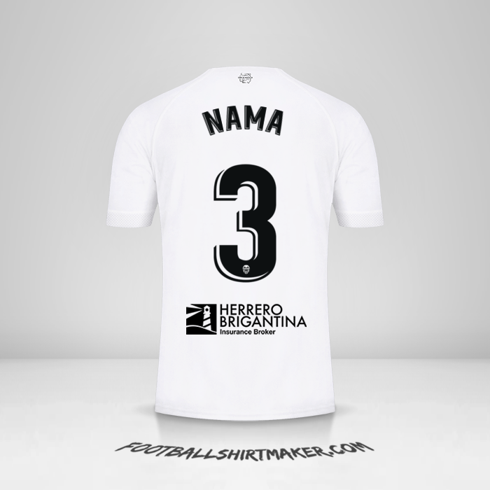 Jersey Valencia CF 2022/2023 -  nama - 3