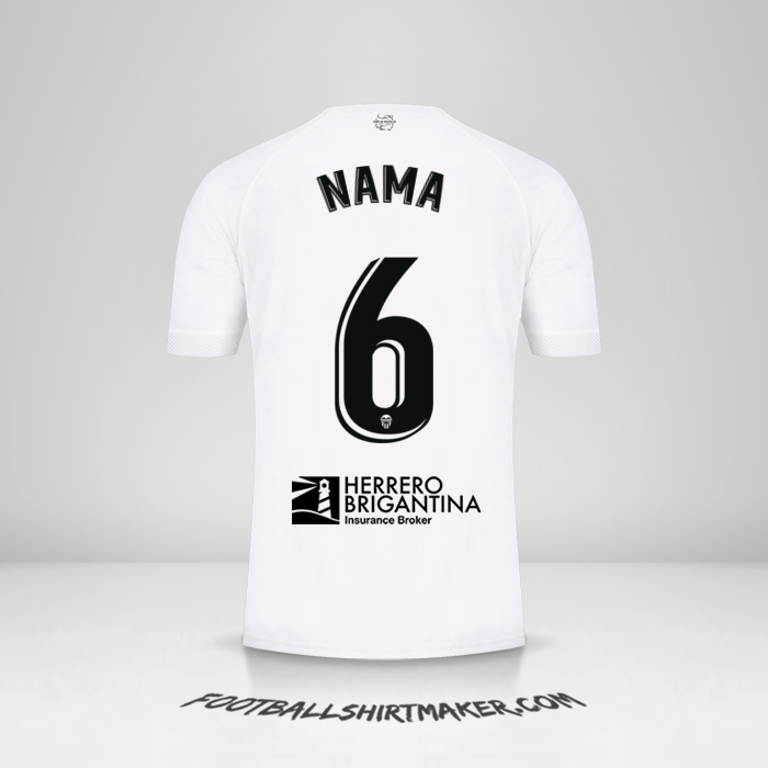 Jersey Valencia CF 2022/2023 -  nama - 6