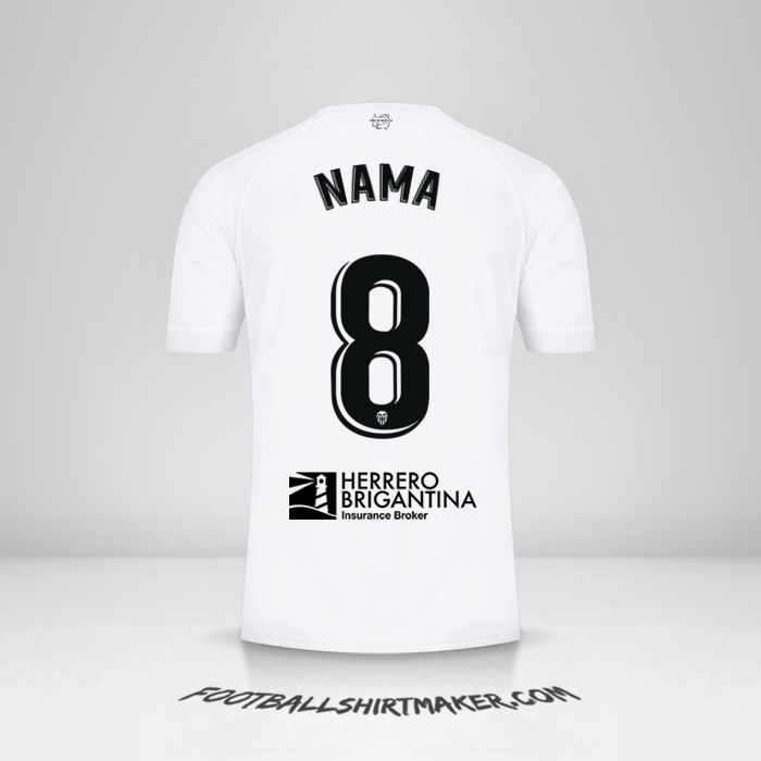 Jersey Valencia CF 2022/2023 -  nama - 8