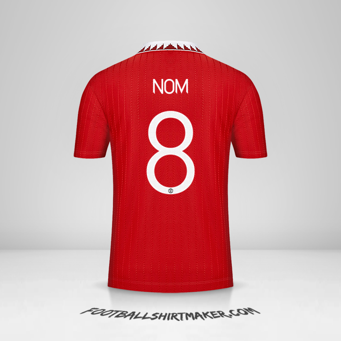 Maillot Manchester United Cup 2022/2023 -  nom - 8