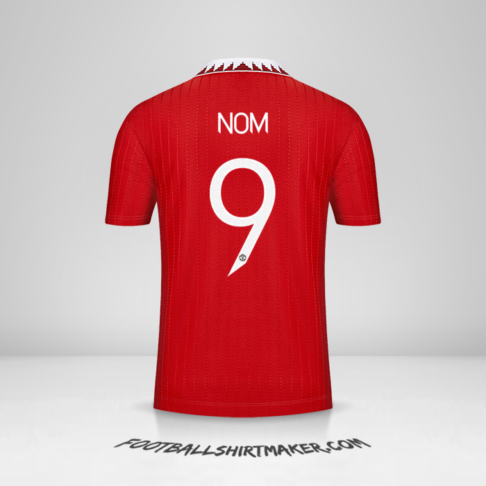 Maillot Manchester United Cup 2022/2023 -  nom - 9
