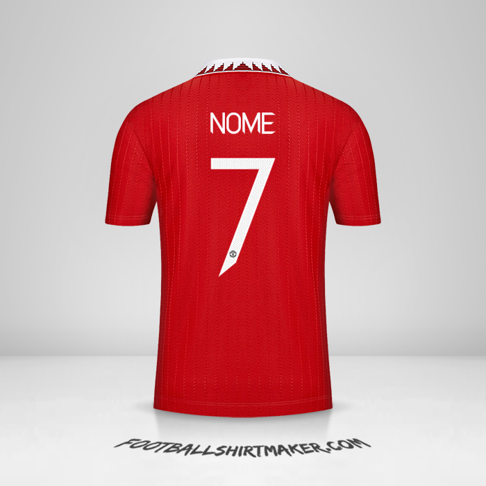 Maglia Manchester United Cup 2022/2023 -  nome - 7