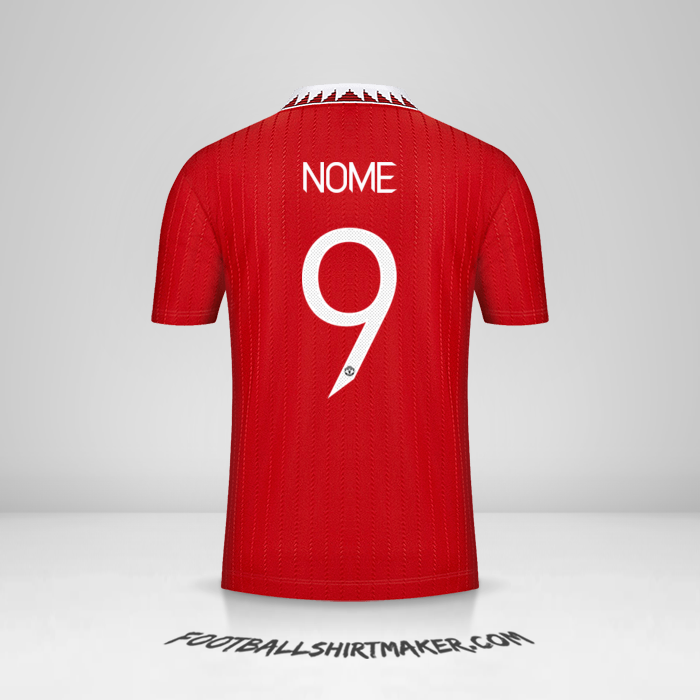 Maglia Manchester United Cup 2022/2023 -  nome - 9
