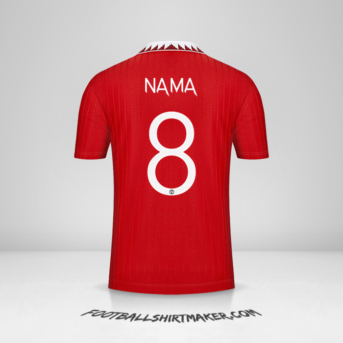 Jersey Manchester United Cup 2022/2023 -  nama - 8