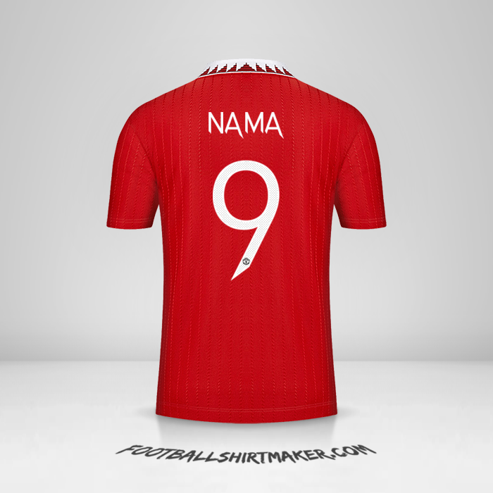 Jersey Manchester United Cup 2022/2023 -  nama - 9