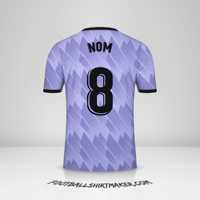 Maillot Real Madrid CF 2022/2023 Extérieur -  nom - 8