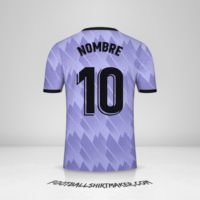 Jersey Real Madrid CF 2022/2023 Visita -  nombre - 10