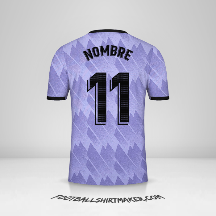 Camiseta Real Madrid CF 2022/2023 Visita -  nombre - 11