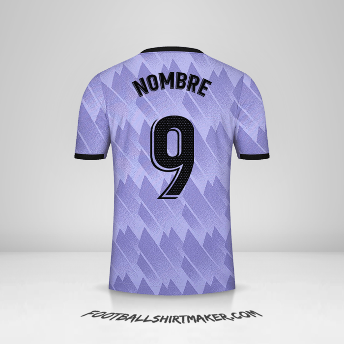 Camiseta Real Madrid CF 2022/2023 Visita -  nombre - 9