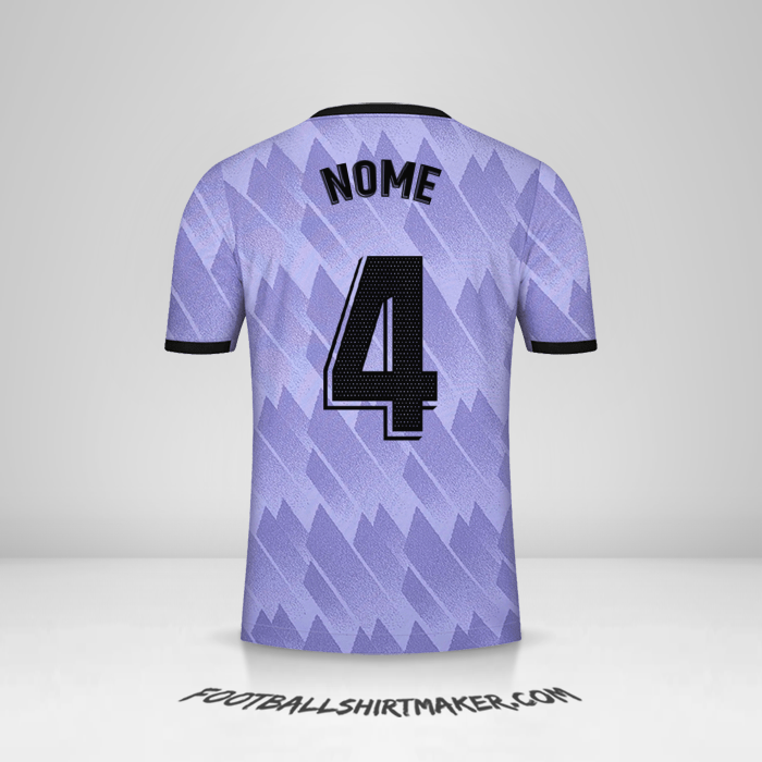 Camisa Real Madrid CF 2022/2023 Alternativa -  nome - 4