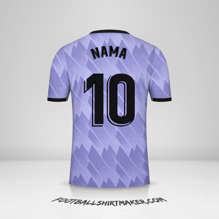 Jersey Real Madrid CF 2022/2023 Alternatif -  nama - 10
