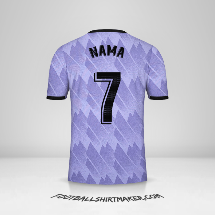 Jersey Real Madrid CF 2022/2023 Alternatif -  nama - 7
