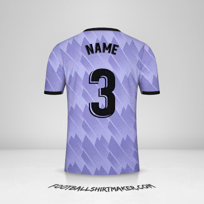 Trikot Real Madrid CF 2022/2023 Auswärts -  name - 3