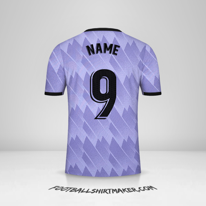 Trikot Real Madrid CF 2022/2023 Auswärts -  name - 9