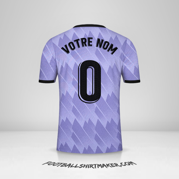 Maillot Real Madrid CF 2022/2023 II -  votre nom - 0