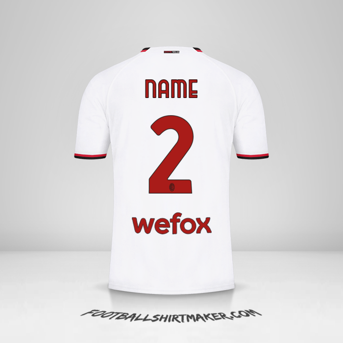 Jersey AC Milan 2022/2023 Away -  name - 2
