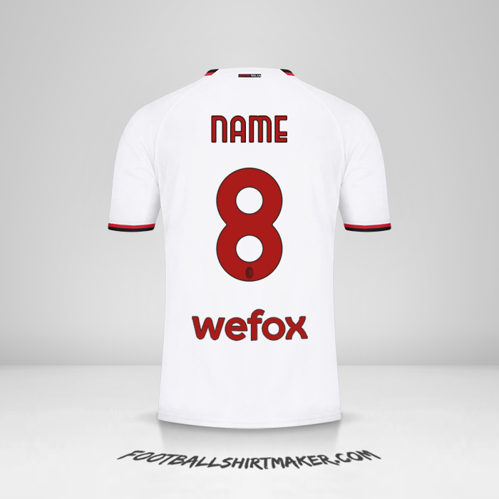 Trikot AC Milan 2022/2023 Auswärts -  name - 8