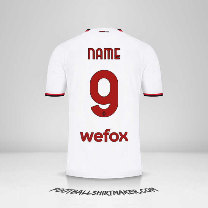 Trikot AC Milan 2022/2023 Auswärts -  name - 9