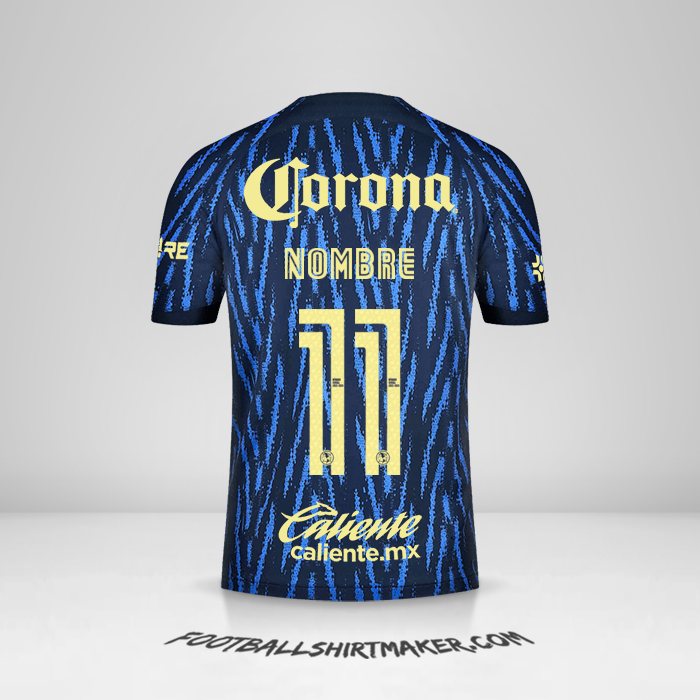 Jersey Club America 2022/2023 Visita -  nombre - 11