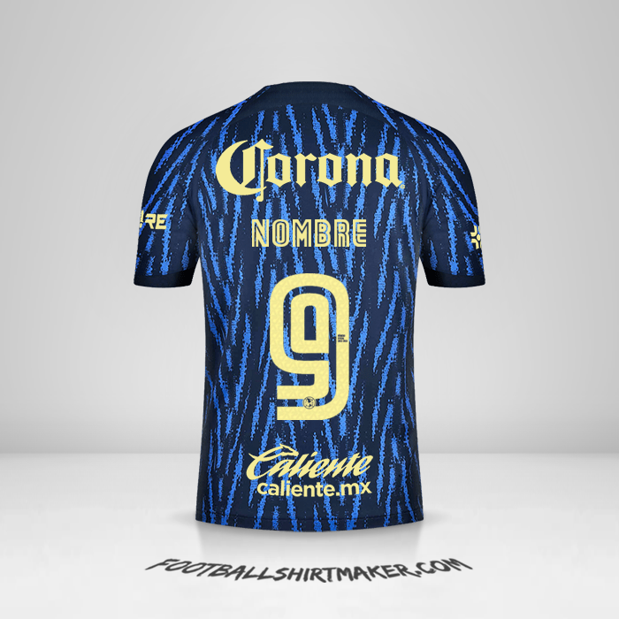 Jersey Club America 2022/2023 Visita -  nombre - 9