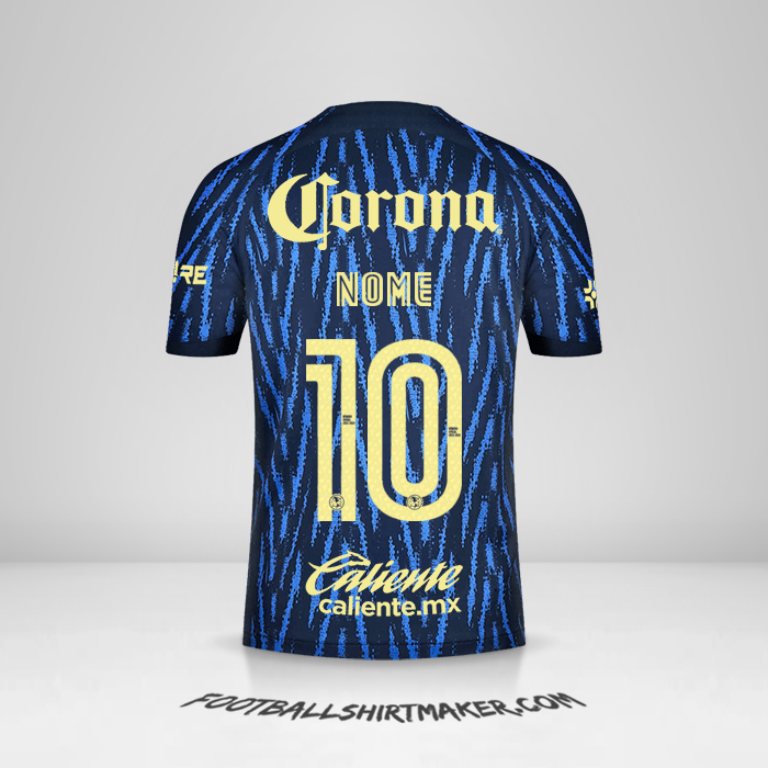 Maglia Club America 2022/2023 Seconda -  nome - 10