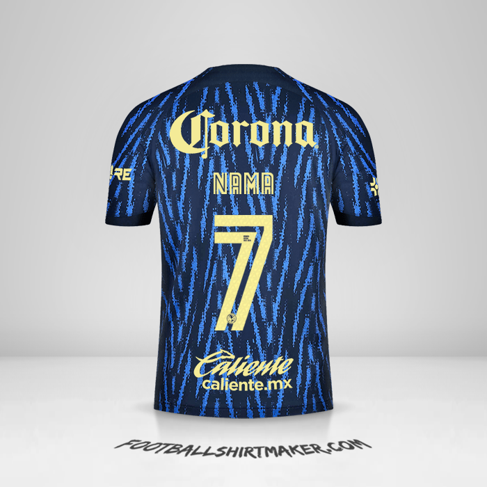 Jersey Club America 2022/2023 Alternatif -  nama - 7