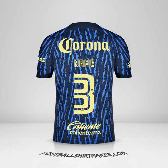 Jersey Club America 2022/2023 Away -  name - 3