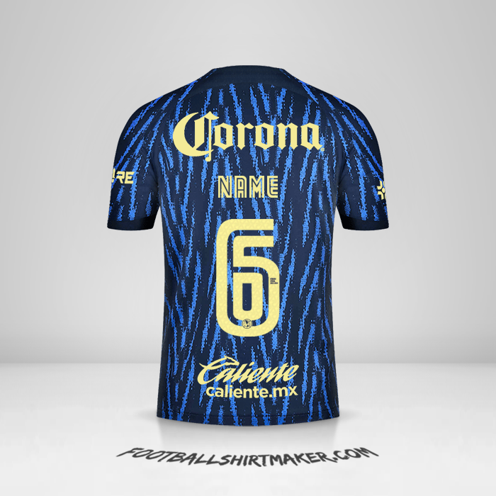 Shirt Club America 2022/2023 Away -  name - 6
