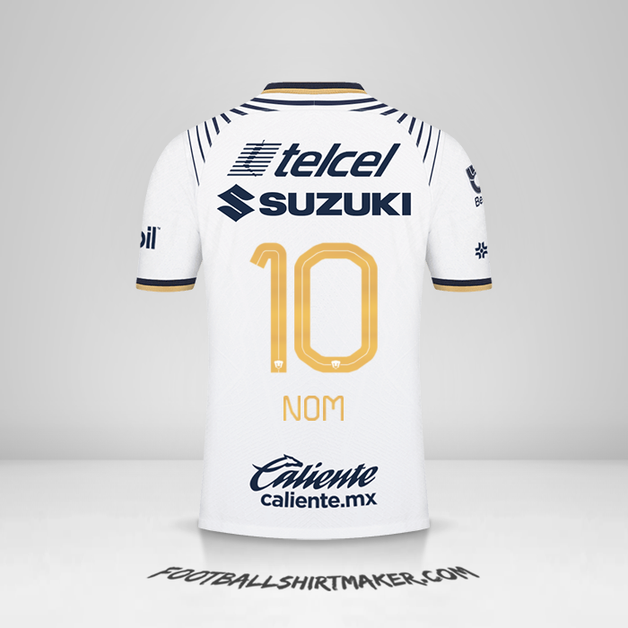 Maillot Pumas UNAM 2022/2023 -  nom - 10