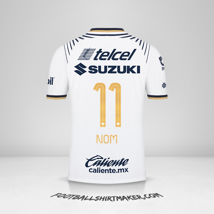 Maillot Pumas UNAM 2022/2023 -  nom - 11