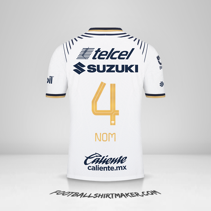 Maillot Pumas UNAM 2022/2023 -  nom - 4