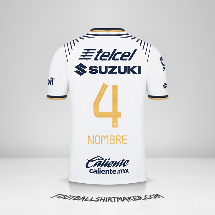 Camiseta Pumas UNAM 2022/2023 -  nombre - 4