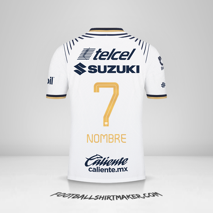 Camiseta Pumas UNAM 2022/2023 -  nombre - 7