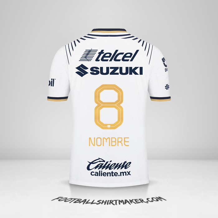 Jersey Pumas UNAM 2022/2023 -  nombre - 8