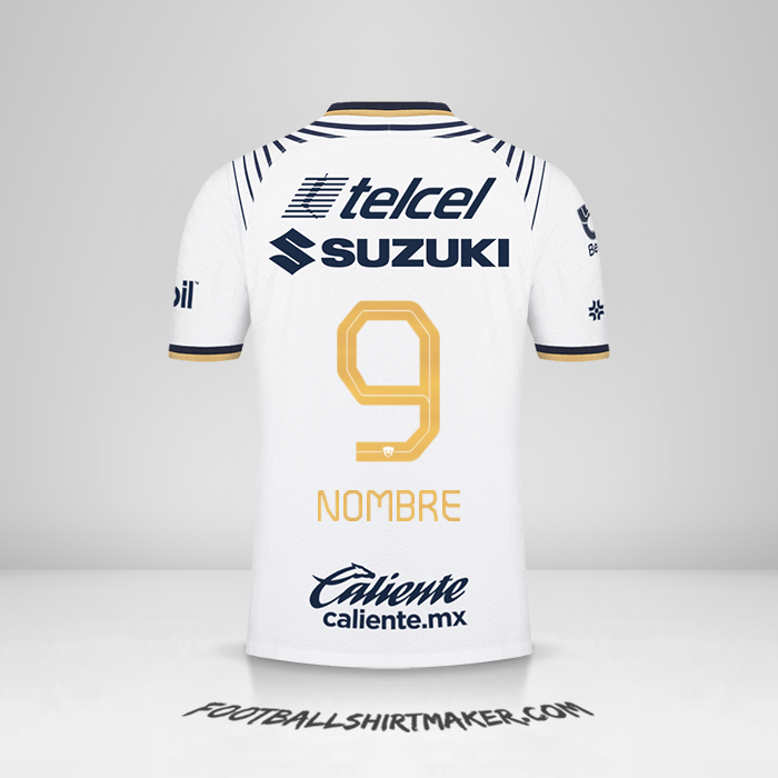 Camiseta Pumas UNAM 2022/2023 -  nombre - 9
