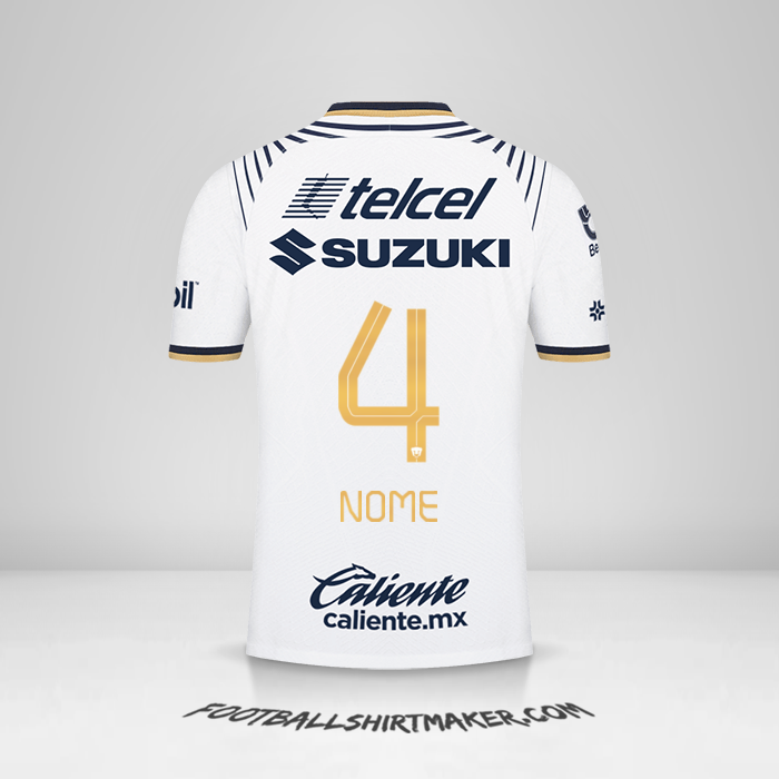 Camisola Pumas UNAM 2022/2023 -  nome - 4