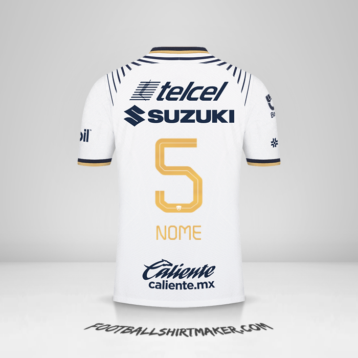 Camisa Pumas UNAM 2022/2023 -  nome - 5