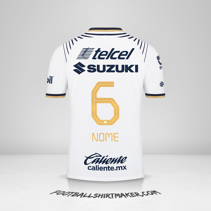 Maglia Pumas UNAM 2022/2023 -  nome - 6