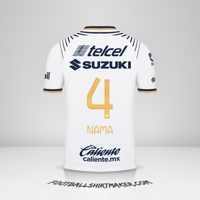 Jersey Pumas UNAM 2022/2023 -  nama - 4