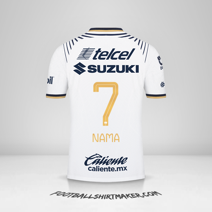 Jersey Pumas UNAM 2022/2023 -  nama - 7