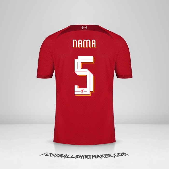 Jersey Liverpool FC Cup 2022/2023 -  nama - 5