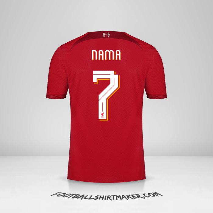 Jersey Liverpool FC Cup 2022/2023 -  nama - 7
